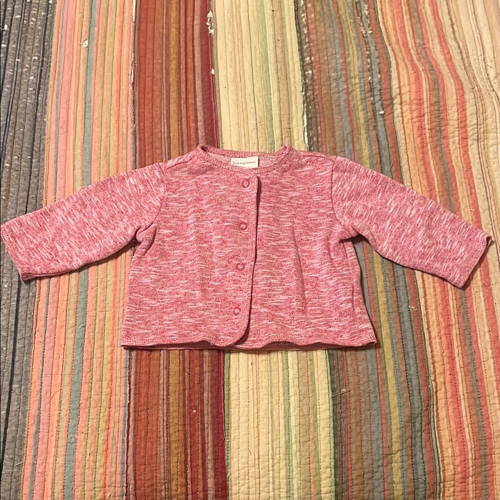 First Impressions Pink Baby Sweater